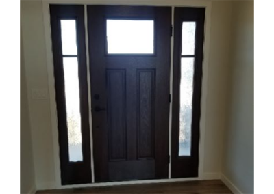 THERMATRU FIBERCLASSIC MAHOGANY WITH SIDELIGHTS IN NEW EARTH