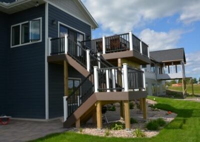 James Hardie Siding, Marvin Windows & Timbertech Deck & Railing